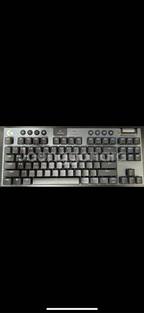 로지텍 G915X TKL 리니어 키보드--1