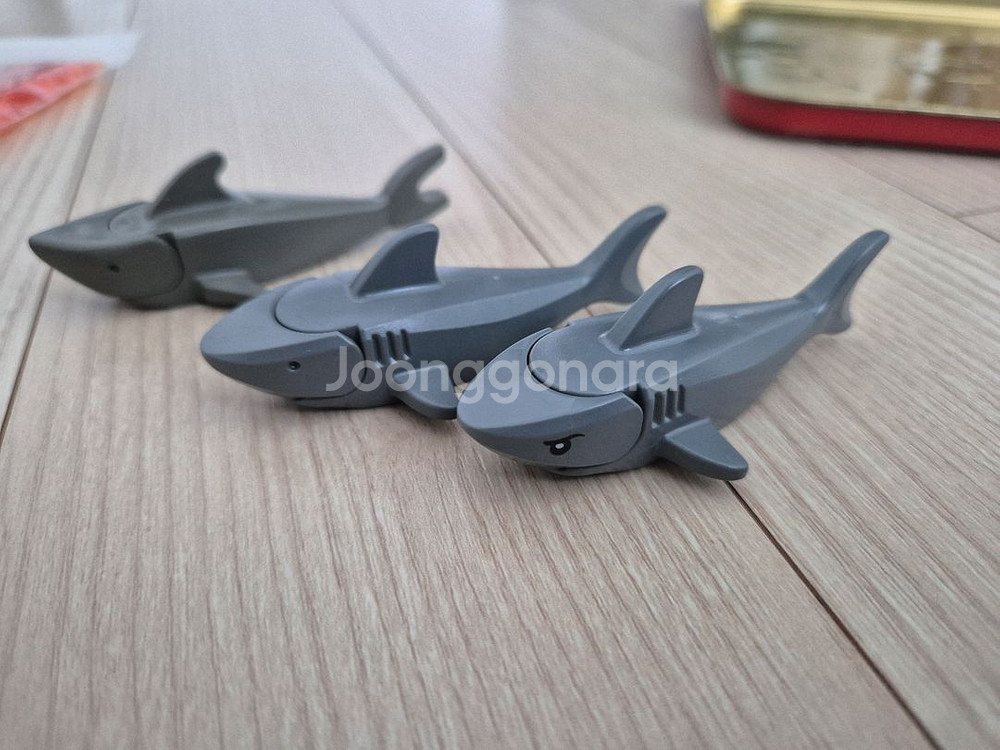 레고 캐슬 해적 정부군 동물 상어 올드레고 소품--0