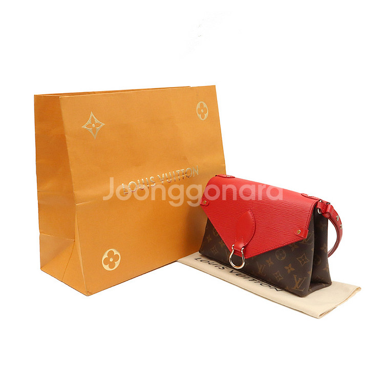 루이비통 모노그램 캔버스 코클리코 에삐 생미셸 숄더백--1