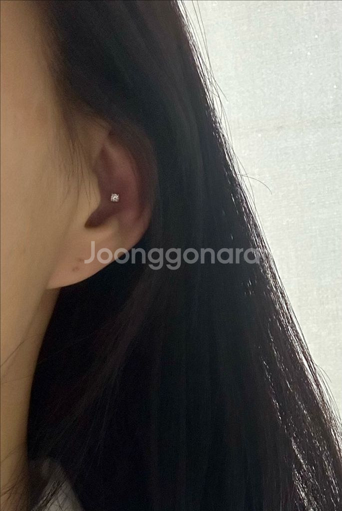 다이아 피어싱 14k--0