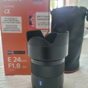 소니 24mm 1.8 SEL24F18Z 칼이사