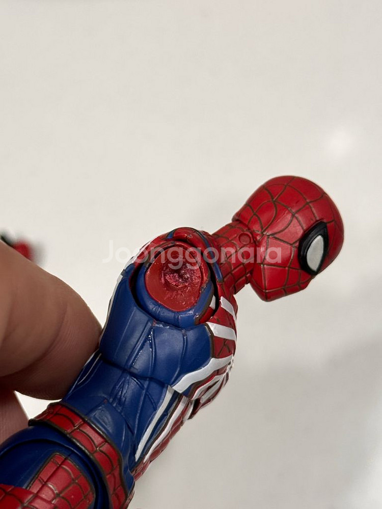 shf 스파이더맨 어드밴스드 슈트 ps4 하자품--4