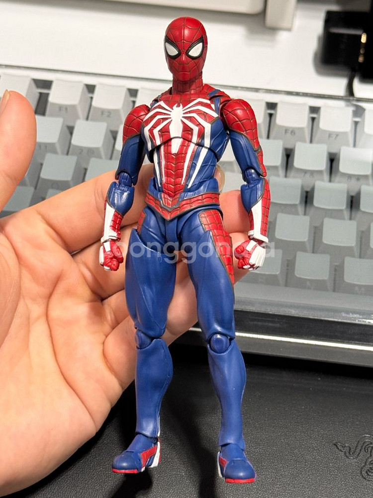 shf 스파이더맨 어드밴스드 슈트 ps4 하자품--6