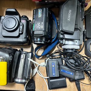 카메라 캠코더 소니 nikon sanyo 일괄