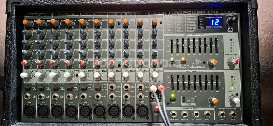 BEHRINGER PMP 2000 germany--1