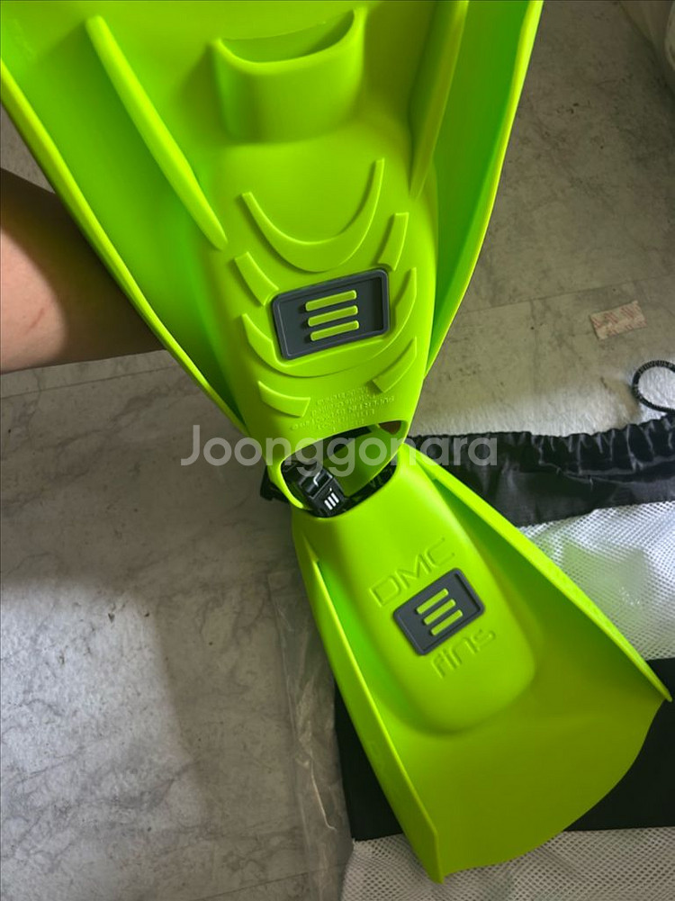 DMC 엘리트 핀 라임 L 새상품--1