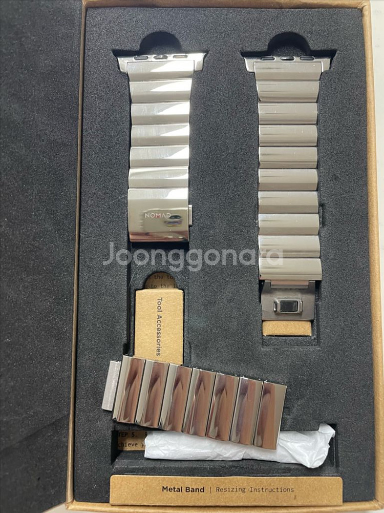 애플워치 노마드 링크브레이슬릿 42mm SS급--0