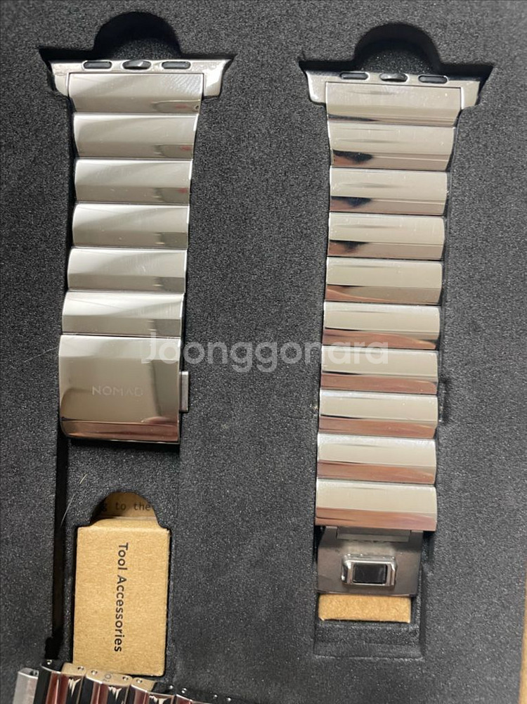 애플워치 노마드 링크브레이슬릿 42mm SS급--1