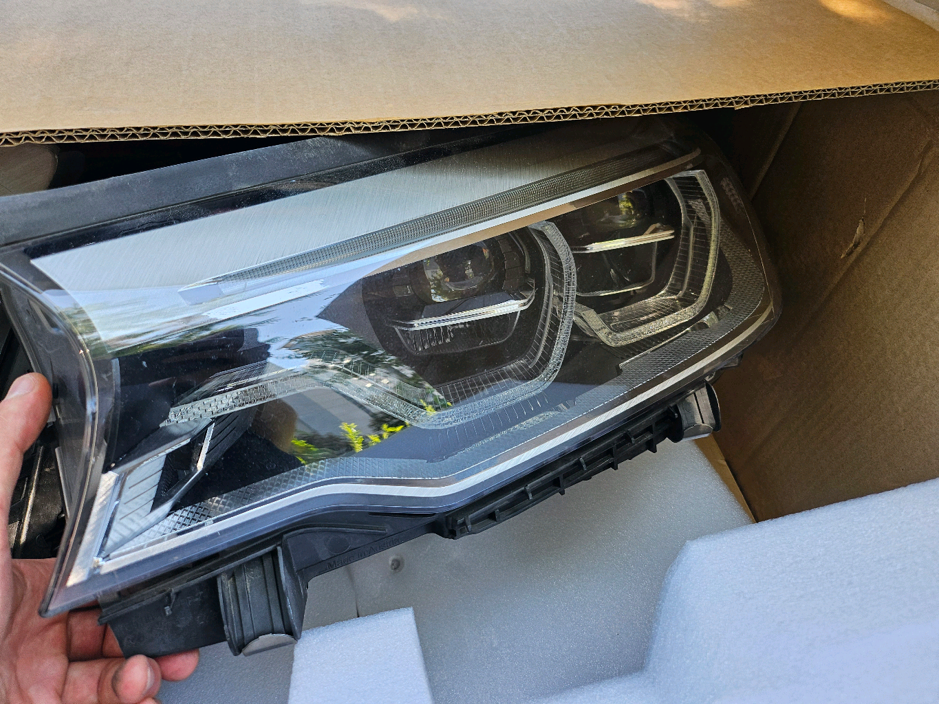 bmw g30 어댑티브 헤드라이트--0