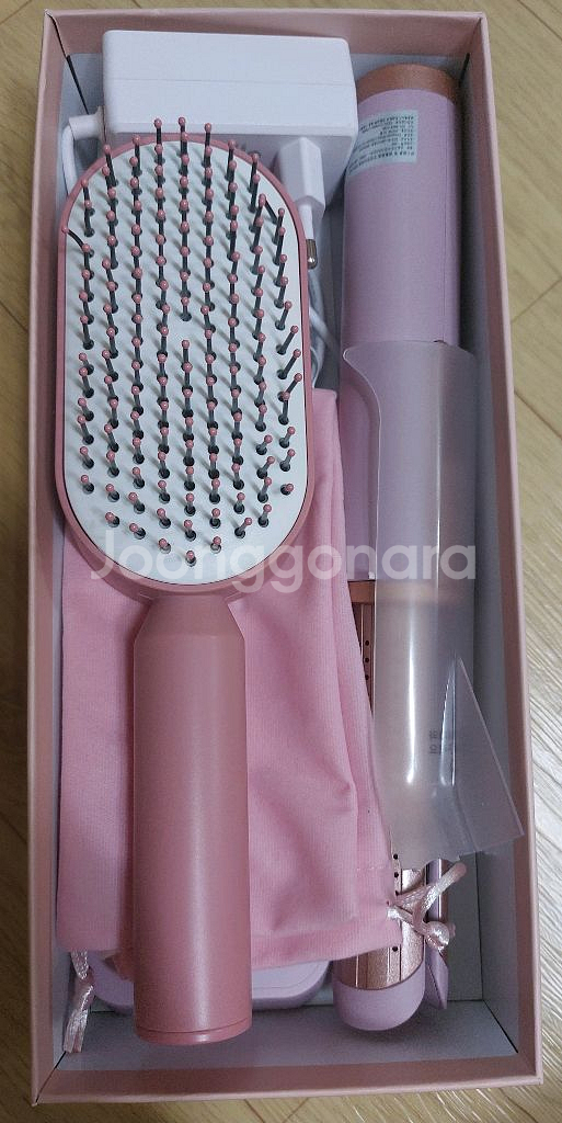 르꽁트바이헤어 에어쿨링 펌고데기 새거 팝니다--1