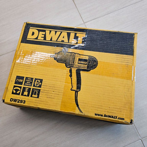 디월트 임팩레니 dw293 새제품