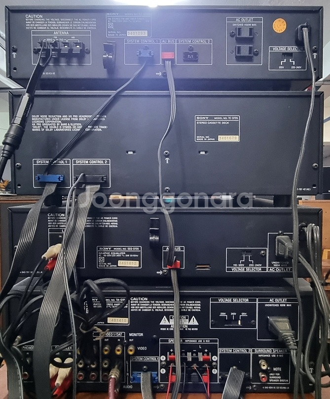 소니 TA-D705, SEQ-D705 인티와 EQ--2