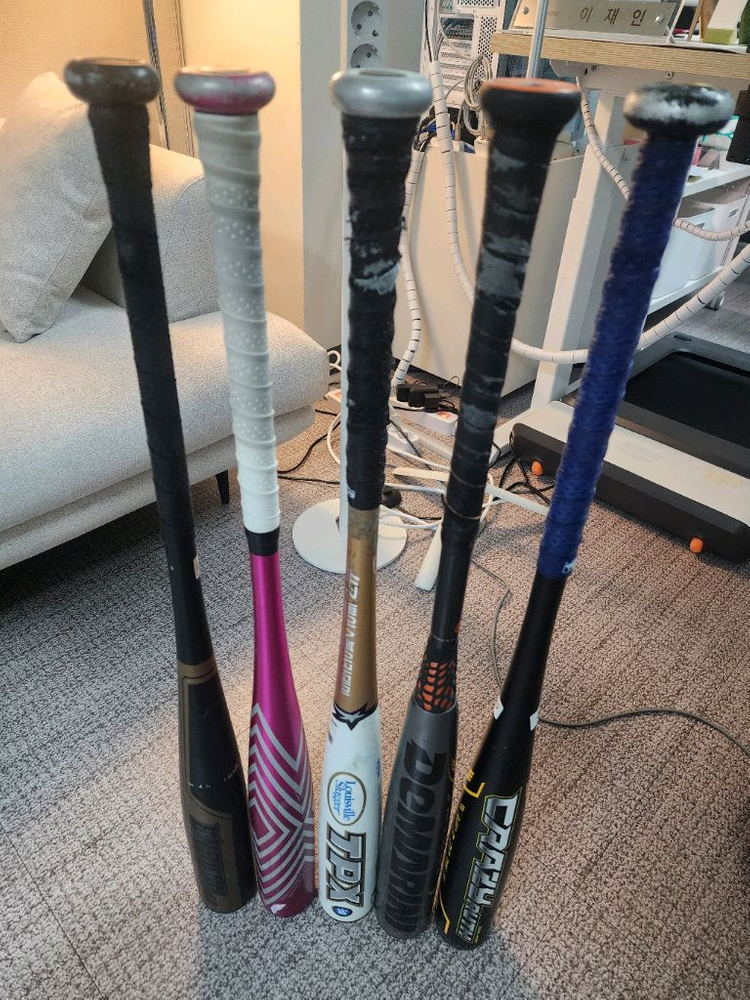 사회인 야구 배트 방망이 디아멍 등 (5개 일괄)--1