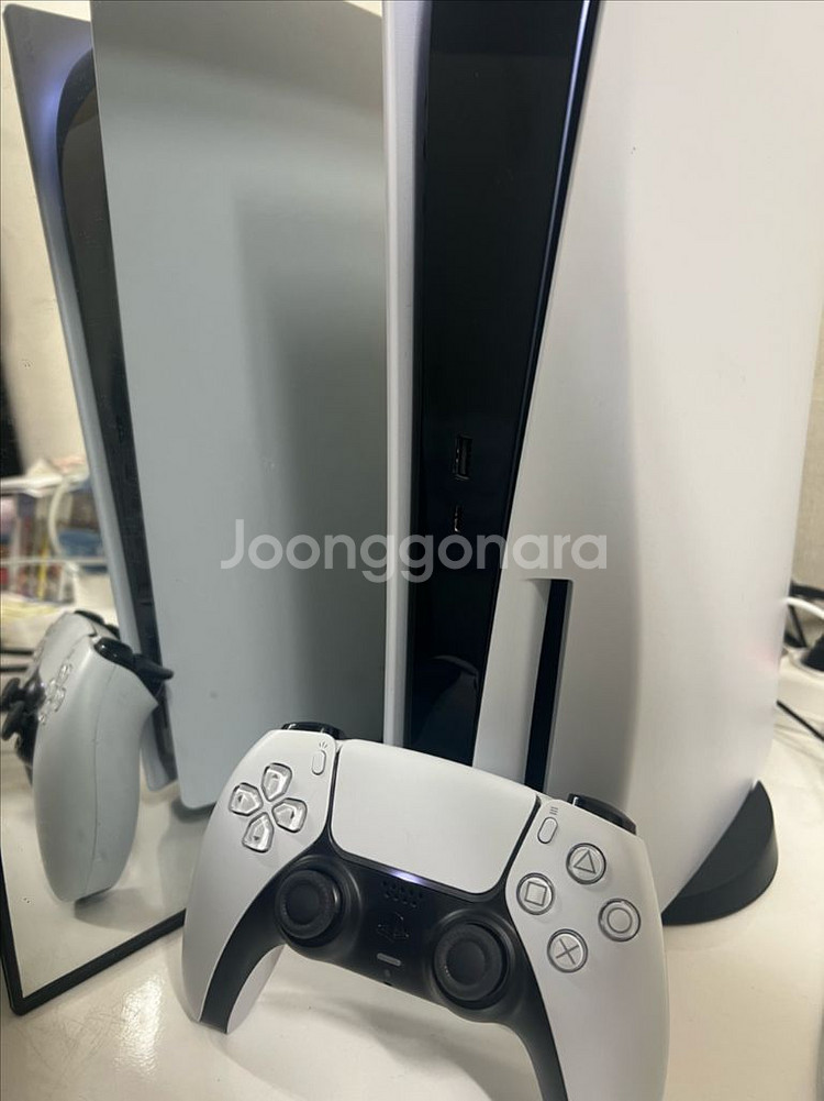 ps5 플스5 디스크+게임4개--2