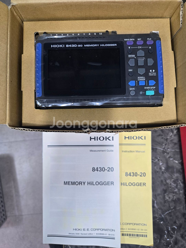 HIOKI 8430-20 메모리 하이로거--0