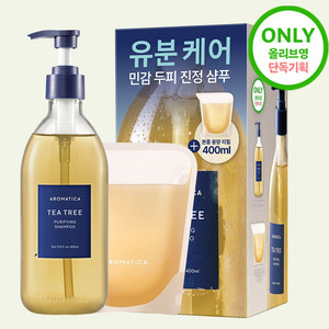 아로마티카 티트리 퓨리파잉 샴푸 400ml 더블기획