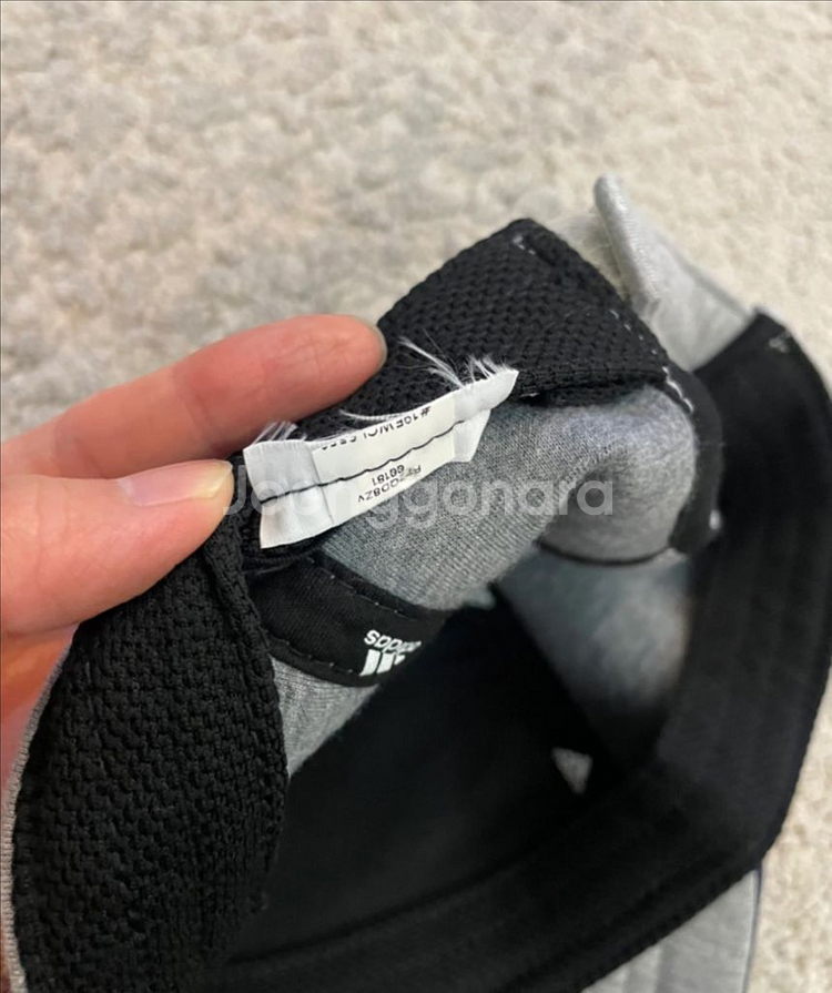 아디다스 TOUR360 그레이 골프 모자--3