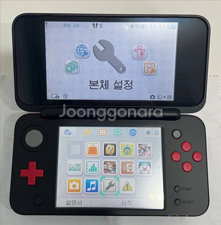 뉴 닌텐도 2ds xl 마리오카트 패키지 소장용 S급--2