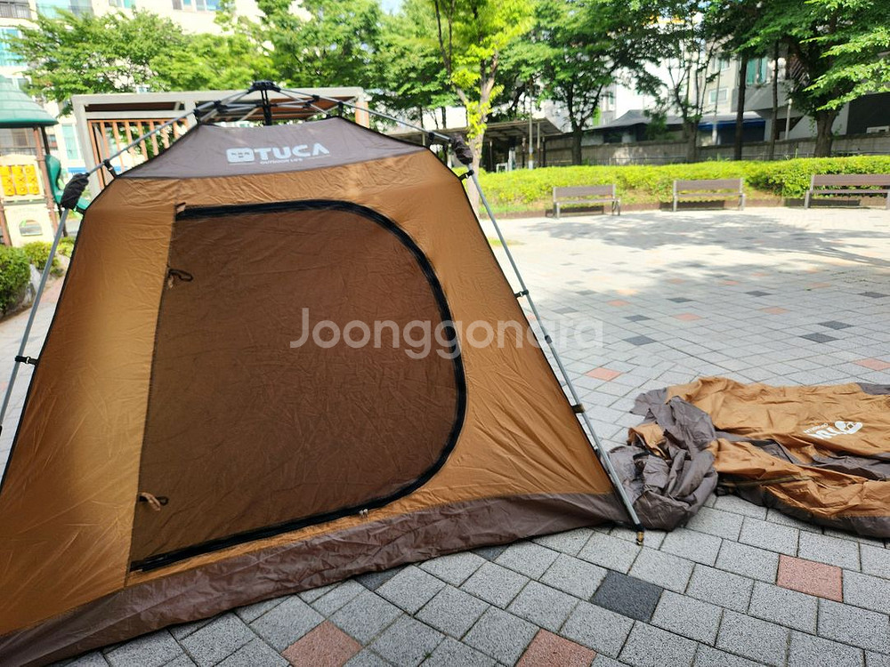 투카 콤비네이션 오토 텐트 8인용--3