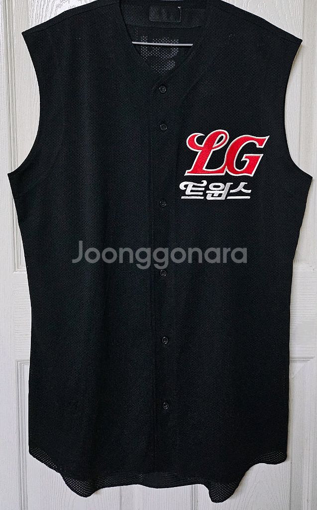 LG트윈스 04 원정 민소매 유니폼(송현우 지급/실착)--0