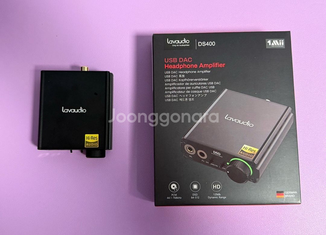 Lavaudio DS400 헤드폰 앰프--0