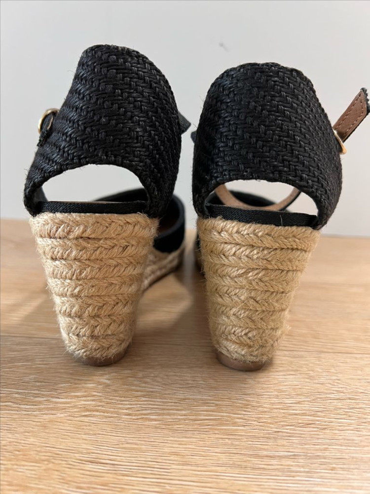 H&M 에스빠드류 웨지 35--2