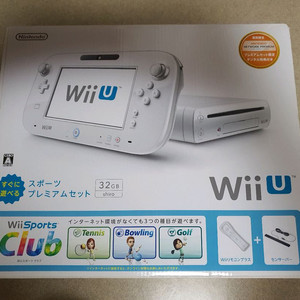닌텐도 Wii U 위스포츠클럽 패키지 박스셋(결품없음