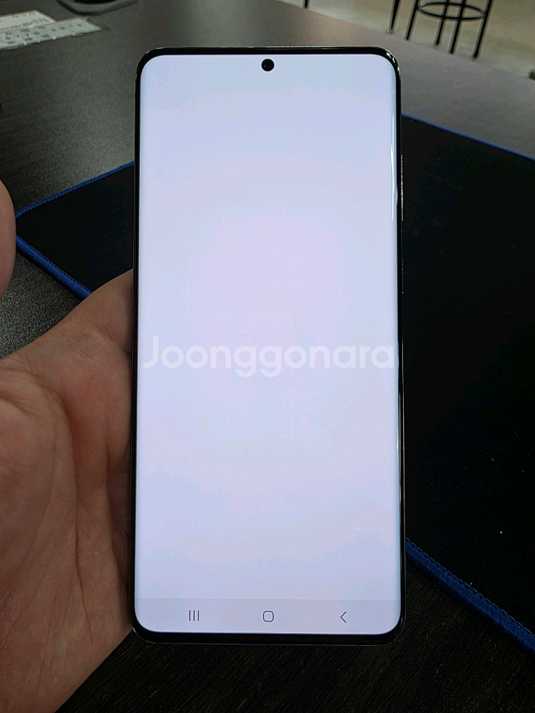갤럭시S20플러스256G 무잔상 상태굿 중고폰--9