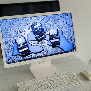 A급) 책상정리 끝 LG일체형PC 22V280