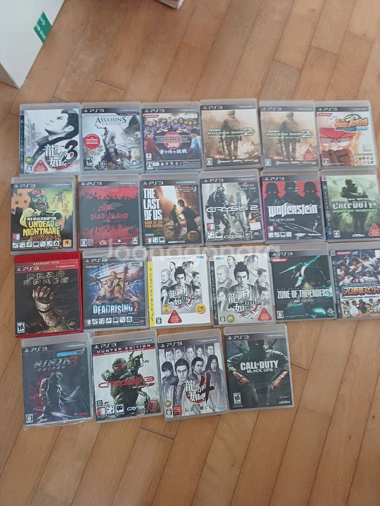 ps3 타이틀 cd 22개 일괄 판매합니다(택포)--0