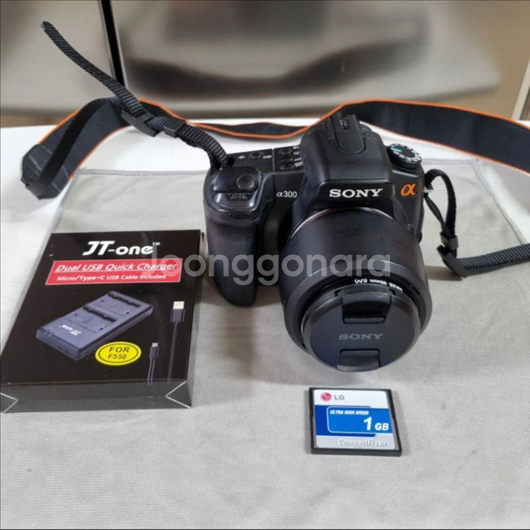 소니 알파 a300 DSLR 카메라--0