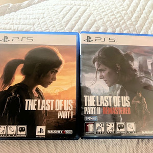 더라스트오브어스 리마스터 파트1,파트2 PS5