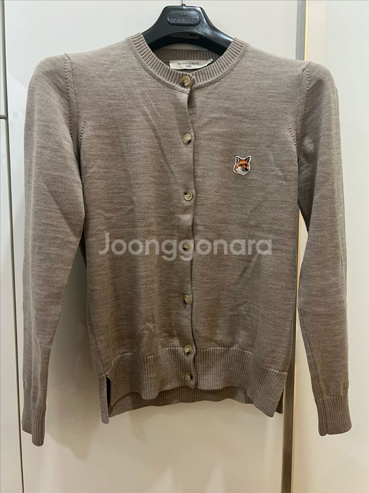 24fw 메종키츠네 여성가디건 M (새상품급)--0