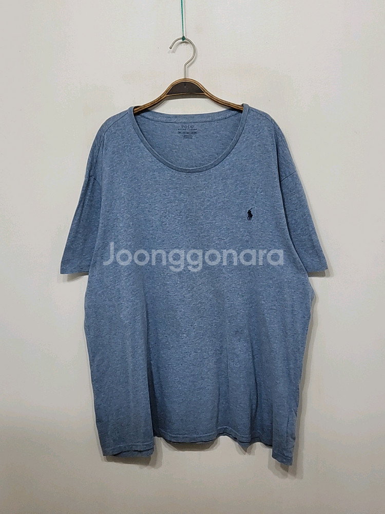(3XL) 랄프로렌 폴로 반팔티 빅사이즈 로고 면티셔츠--0