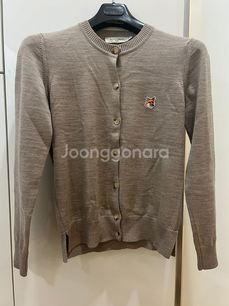 24fw 메종키츠네 여성가디건 M (새상품급--0
