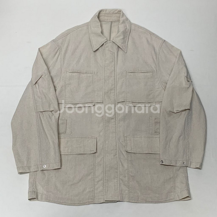 COOR 쿠어 오버핏 린넨 자켓 (L)--0
