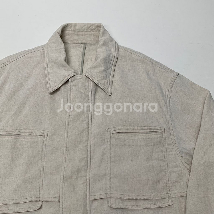 COOR 쿠어 오버핏 린넨 자켓 (L)--1
