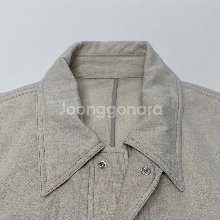 COOR 쿠어 오버핏 린넨 자켓 (L)--2