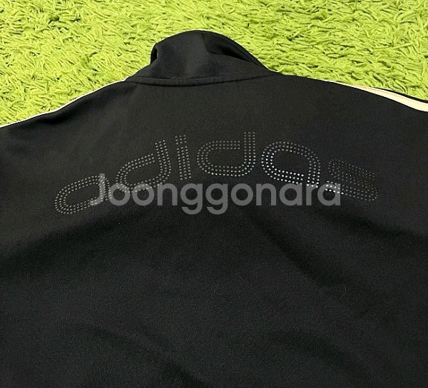 아디다스 금장 블랙 트랙탑 져지집업 105/XL--3