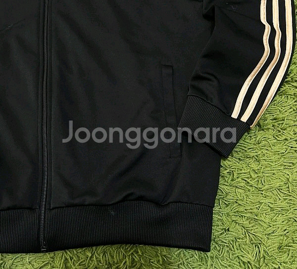 아디다스 금장 블랙 트랙탑 져지집업 105/XL--2