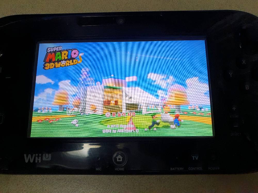 닌텐도 Wii U 세트(한글패치)--3