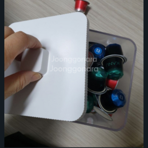 카누 캡슐커피보관함