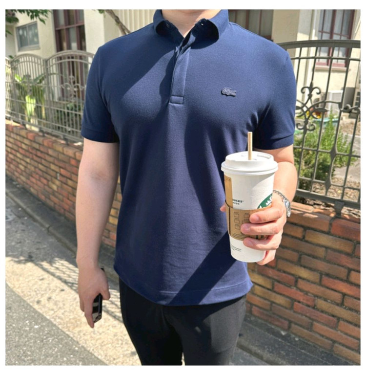 라코스테 레귤러핏 pk티셔츠, 반팔티셔츠, 카라티셔츠 이미지