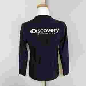 디스커버리 키즈 래쉬가드 집업 블랙(150)