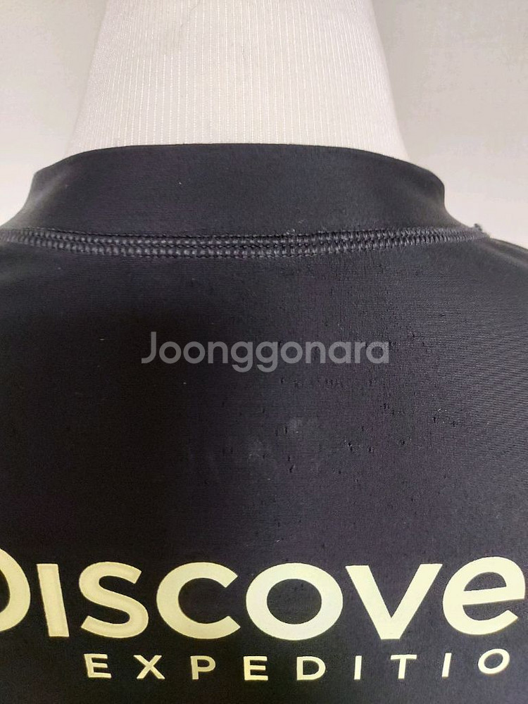 디스커버리 키즈 래쉬가드 집업 블랙(150)--5