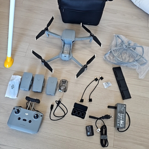 S급 DJI 매빅에어2 배터리3개 드론 drone ma
