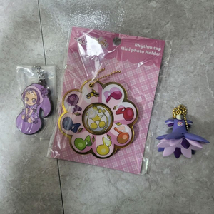 꼬마마법사레미 리듬탭 미니포토홀더,키링 일괄