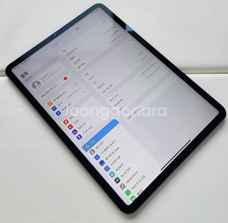 아이패드 프로 11 64GB 배터리93%+케이스--1