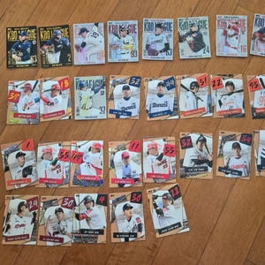 kbo카드 홀로 1000원 퍼즐 500원 노말 200원