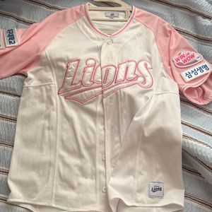 삼성라이온즈 프로페셔널 핑크 이재현선수 싸인 유니폼
